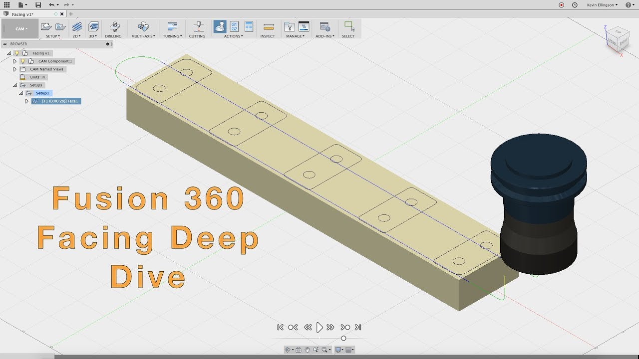 Fusion 360 — подробное описание траектории обработки торцов