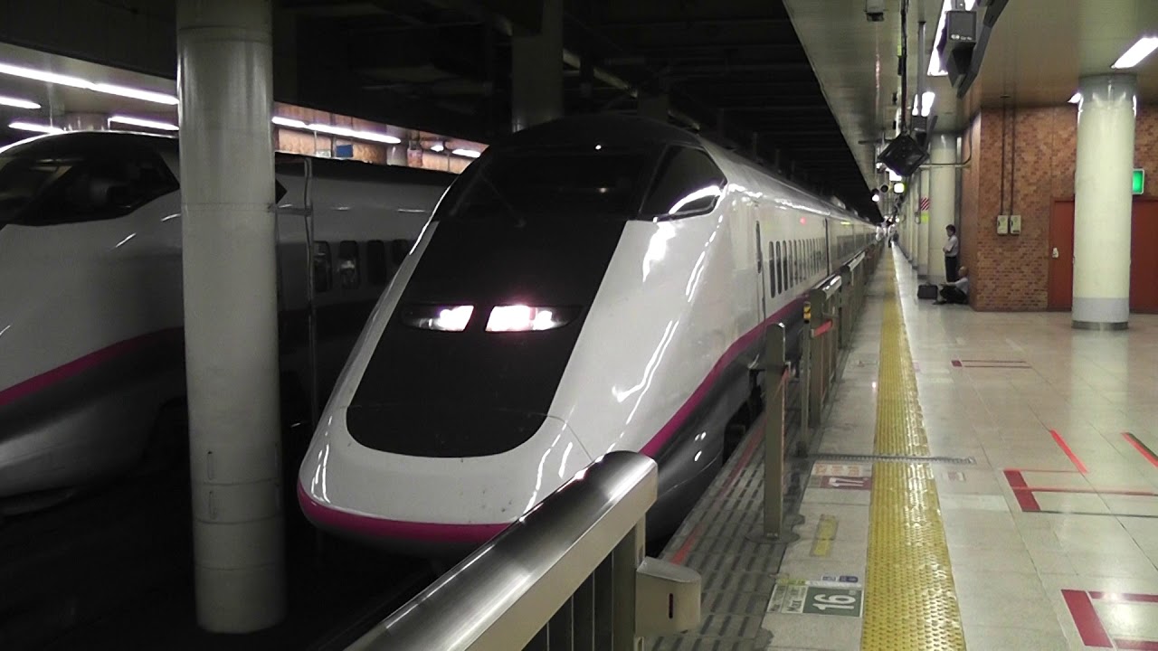 Ｅ３系こまち+Ｅ２系はやて　上野発車