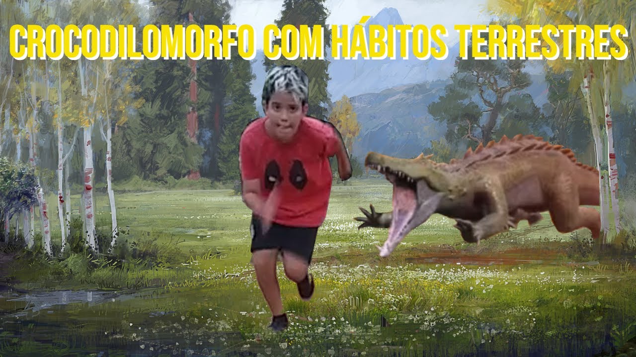 kaprosuchus, crocodilo com dentes de Javali