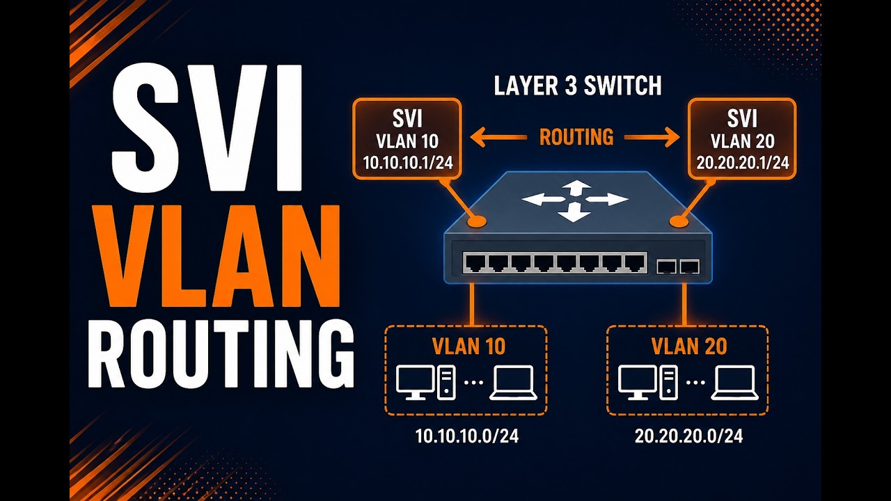 026 VLAN Routing – SVI – L3 Switch