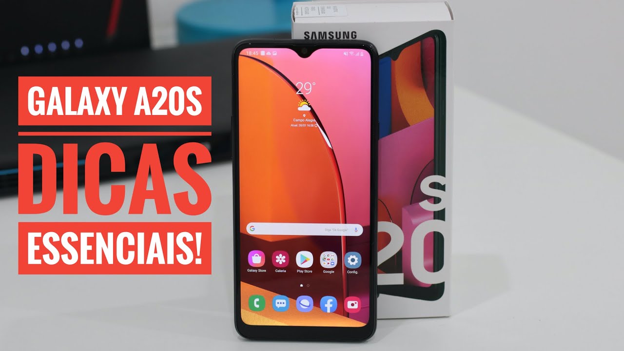 Galaxy A20S Dicas FUNDAMENTAIS!