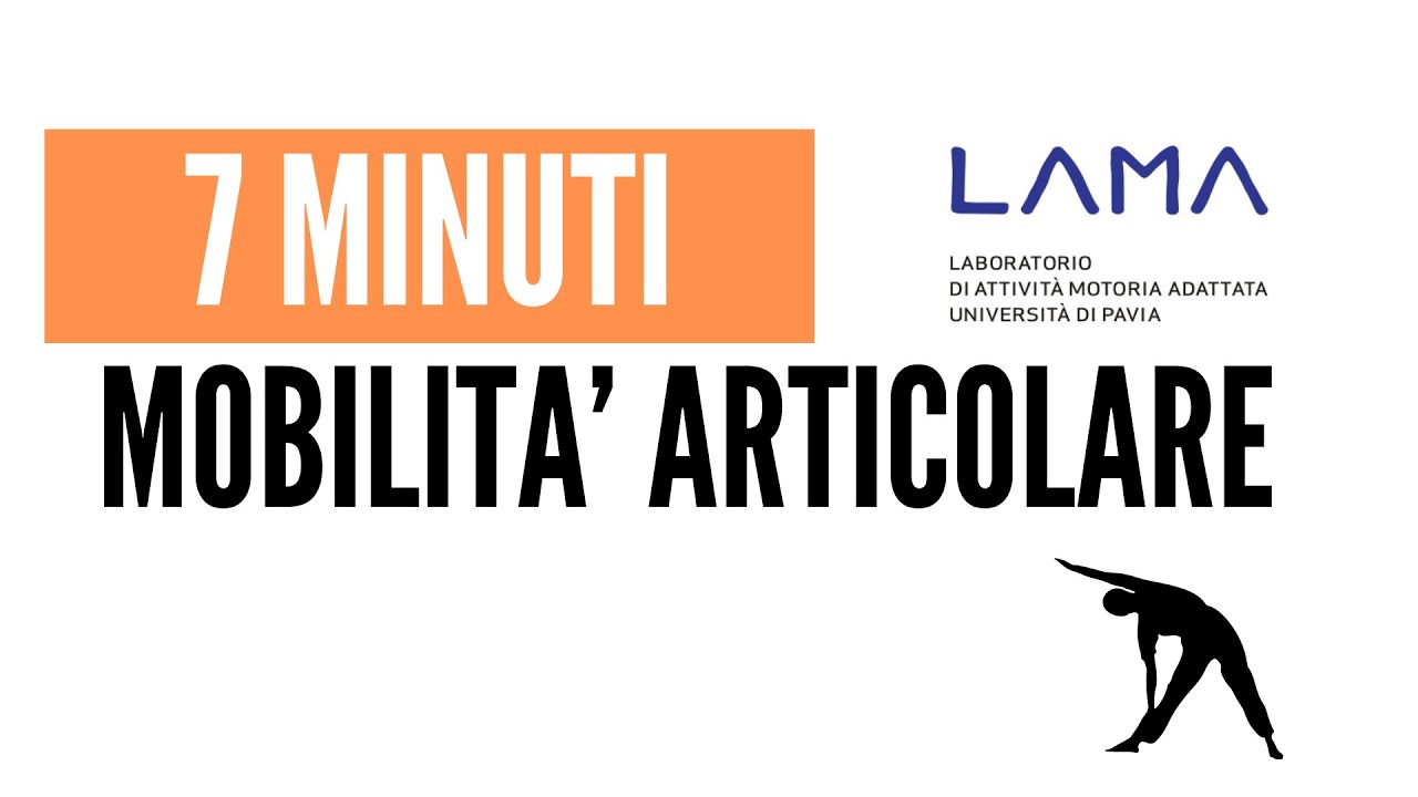 7 MIN MOBILITÀ ARTICOLARE - riscaldamento generale / senza attrezzi | Team LAMA