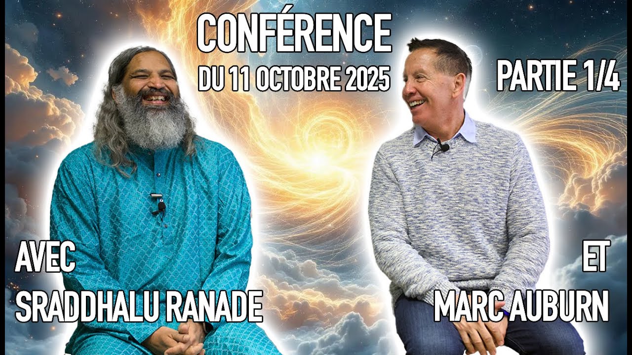 Conférence sur les enseignements des Vedas - Sraddhalu  et Marc  - 11 Oct 2025 - PARTIE 1 sur 4.