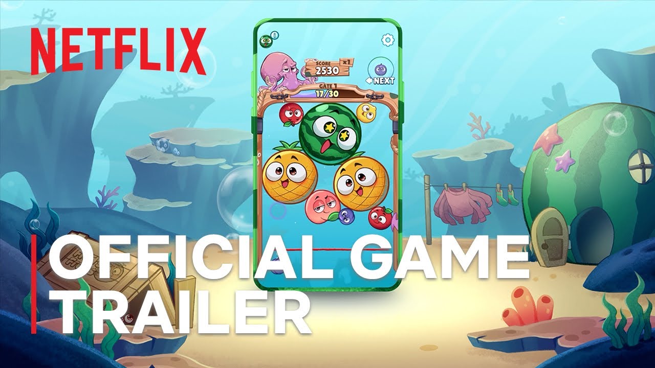 Underwatermelon: Fruit Merge | Official Game Trailer | Netflix