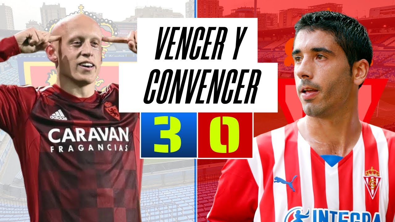 REAL ZARAGOZA 3-0 REAL SPORTING || VENCER Y CONVENCER