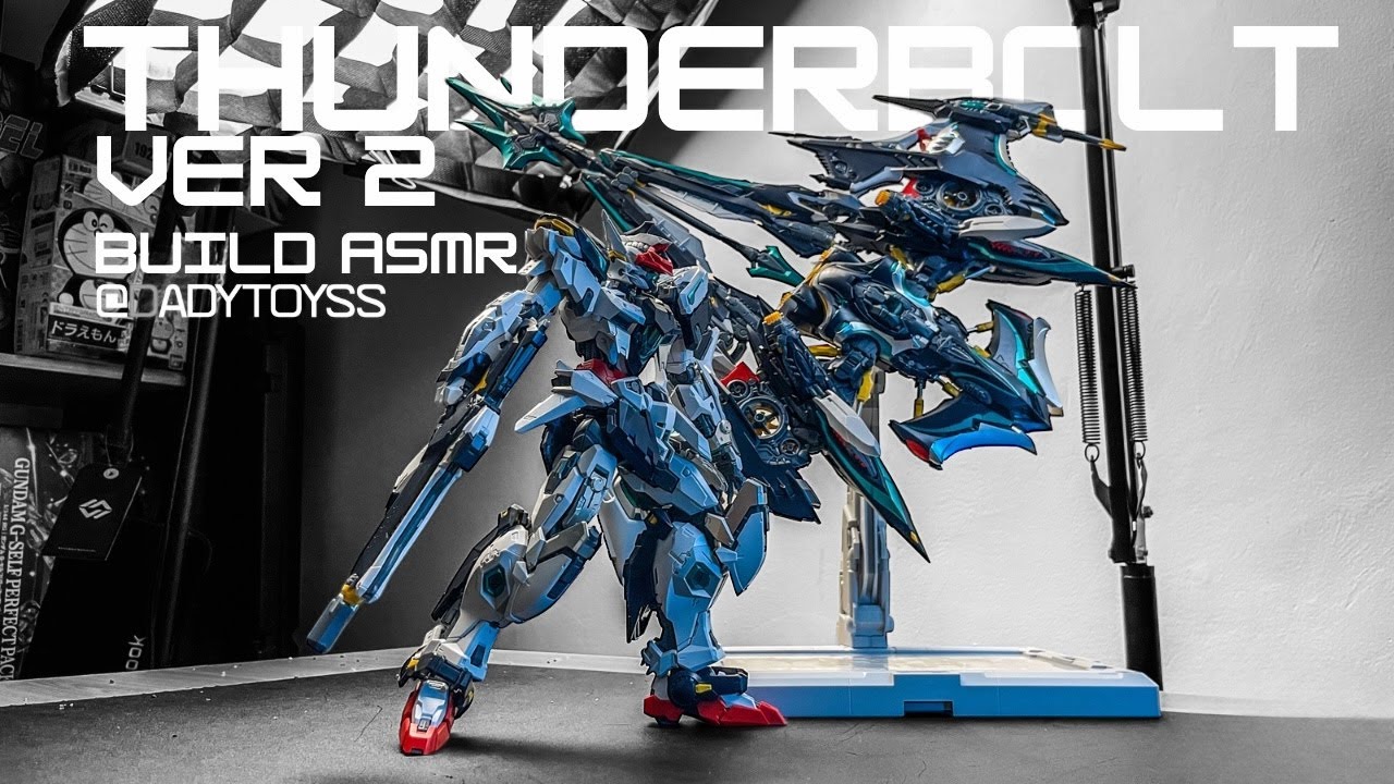 IN ERA THUNDERBOLT VER 2 | BUILD ASMR | SCALE 1:100 | MODELKIT