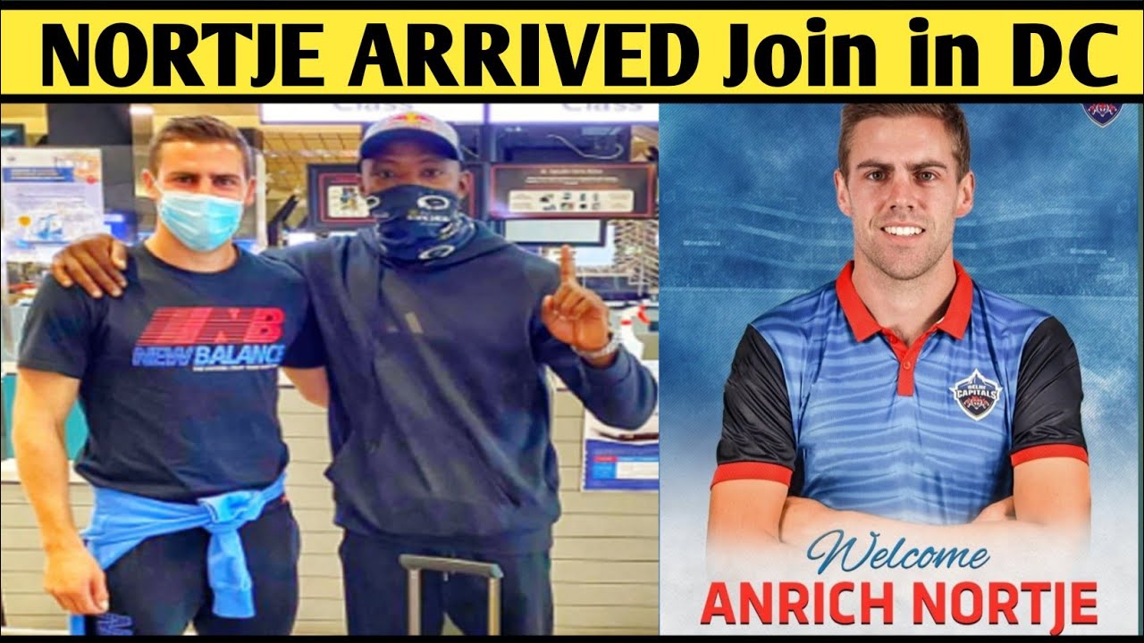 Anrich Nortje Arrived in Mumbai 😨😲😍!!Nortje Reached in Mumbai