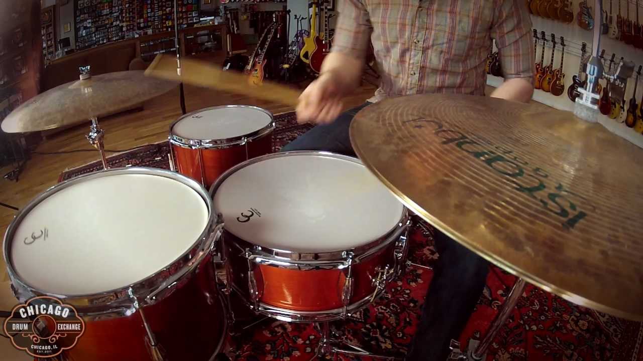 C&C Custom Player Date Bebop Drum Kit | CME Gear Demo | Ryan Quilty