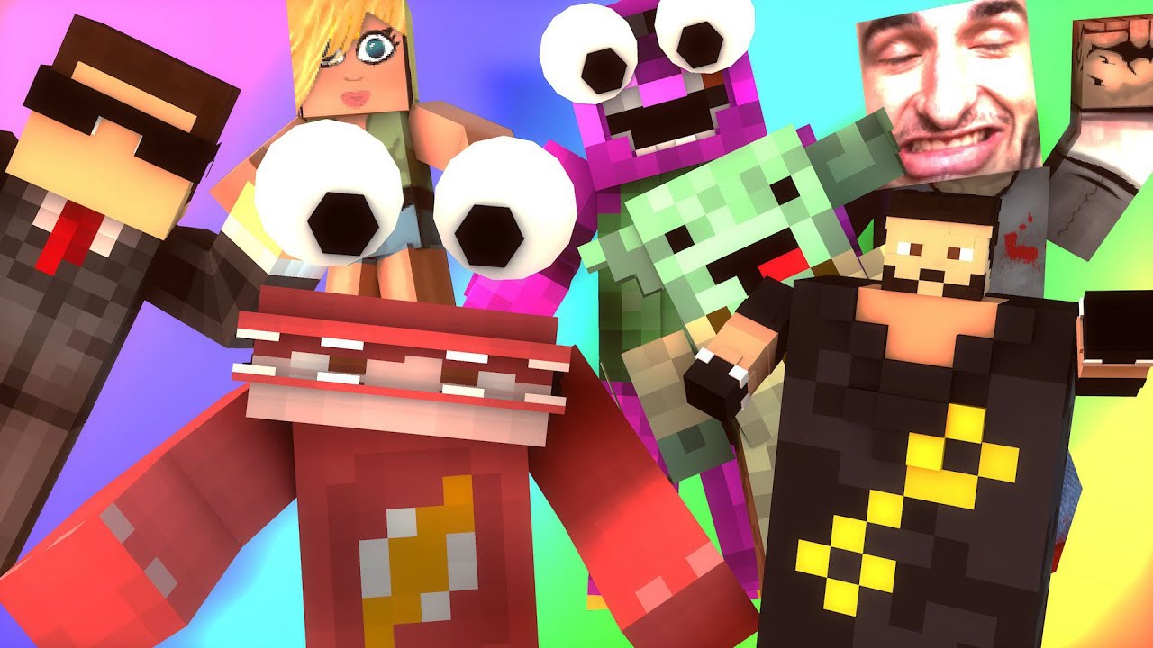 THE RED MONSTER AND DJ KHALID EXPERIENCE! | Minecraft Do Not Laugh