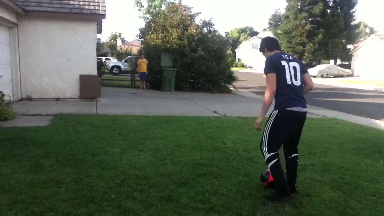 Soccer trick shot