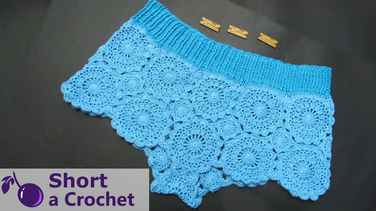 🩳SHORT a CROCHET ☀️Crea tus Shorts de GANCHILLO Perfectos ✂️ El Proyecto DIY que Amarás