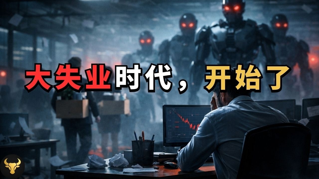 比2008年更恐怖的崩盘！新一轮“次贷危机”已在路上！当AI大面积屠杀白领，谁来还那30年的高额房贷？细思极恐的“幽灵经济”