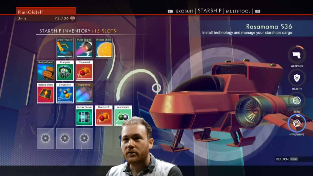 Jeff Bakalar plays No Man's Sky