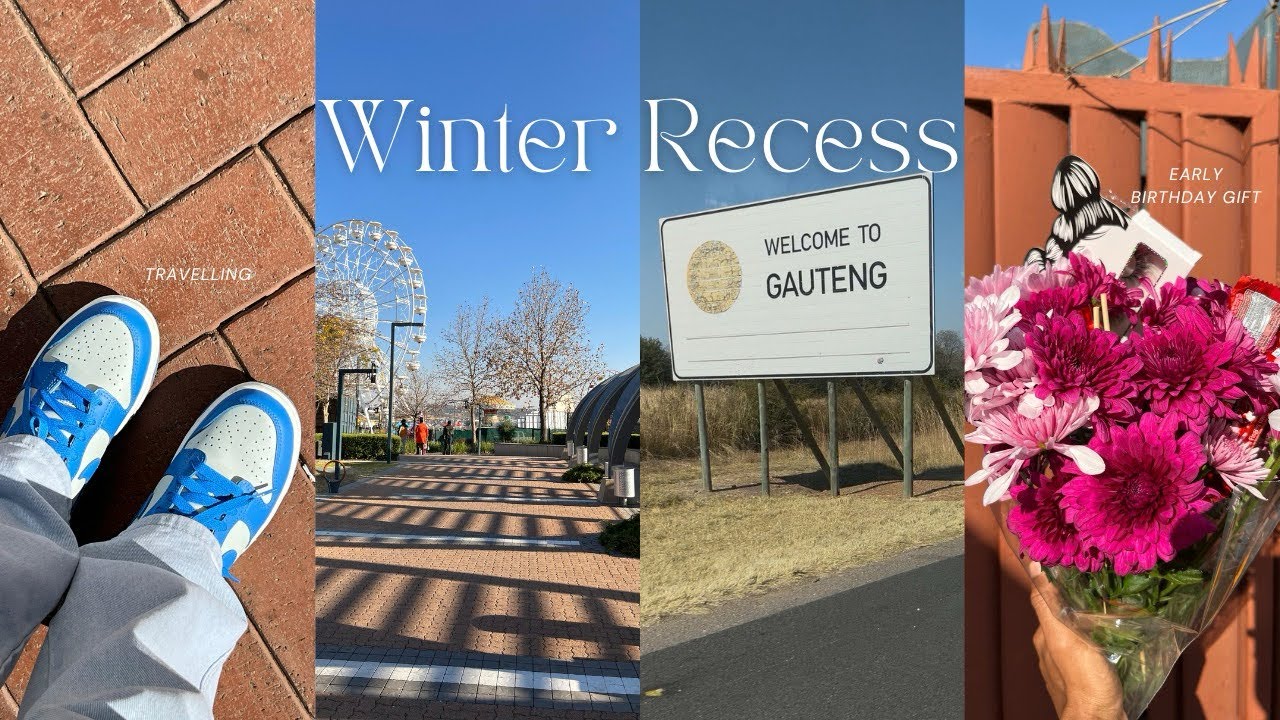 Winter recess vlog | travelling + flowers + many more 
