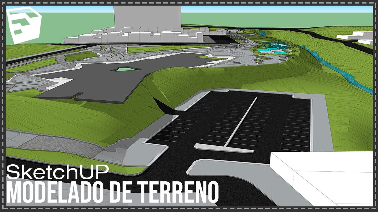 Como Modelar tu terreno con espacio publico incluido [SketchUP] ArqiLord