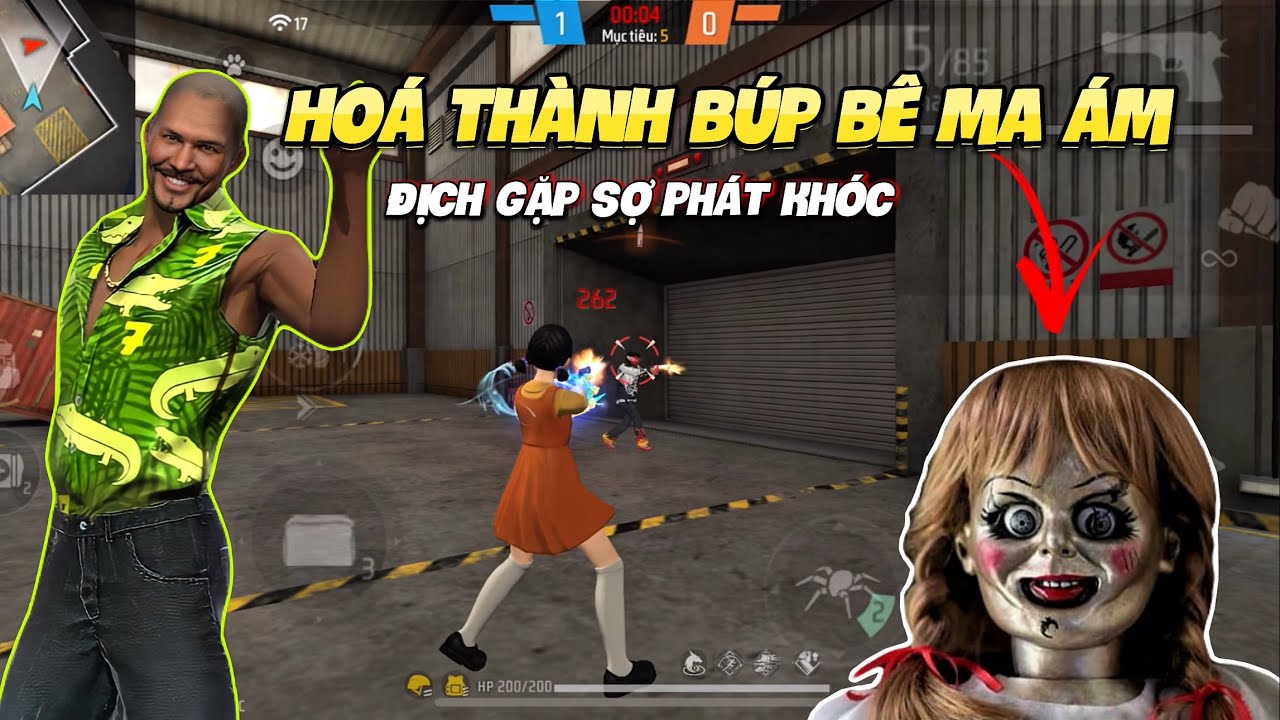 Địch Đã Phát Khóc Khi Tôi Hoá Thành Búp Bê Vào Troll Độc Lang Chiến !