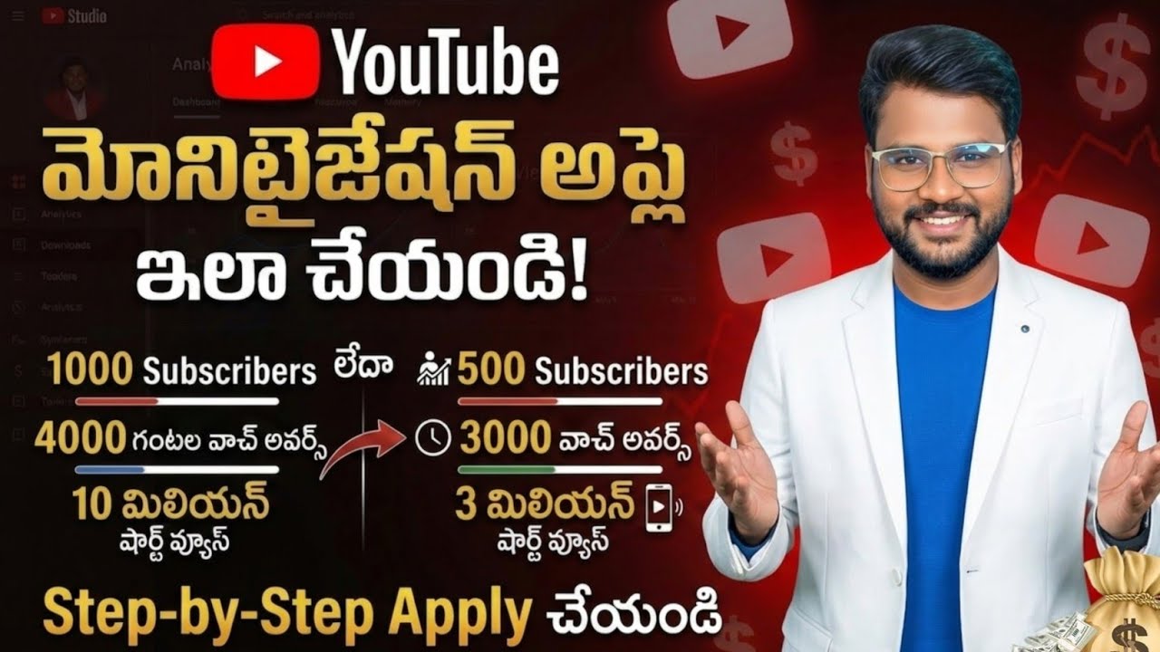 How To Apply For YouTube Monetization 2026 | Monetization Complete Process | Monetisation Process