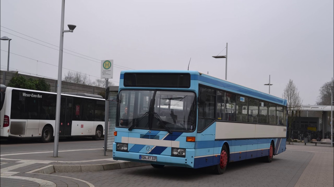 Sound eines Mercedes-Benz O407 von Kaiser, Rotenburg (ROW-RT 337 | EX VKP Plön)