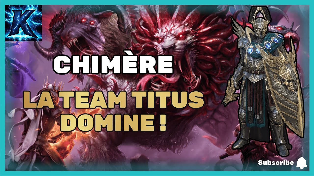 Ma team Titus pour la Chimère | Raid: Shadow Legends