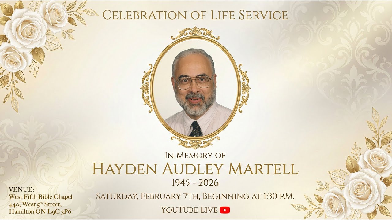 Martell, Hayden Audley | Celebration of Life Service
