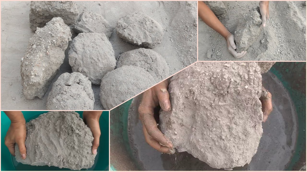 Asmr | Super crunchy gritty sand cement dry floor crumbling water crumbling sleepaid saasmr