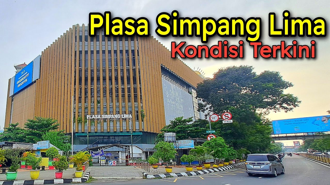 KONDISI PLAZA SIMPANG LIMA, SEPI SEPERTI KUBURAN 