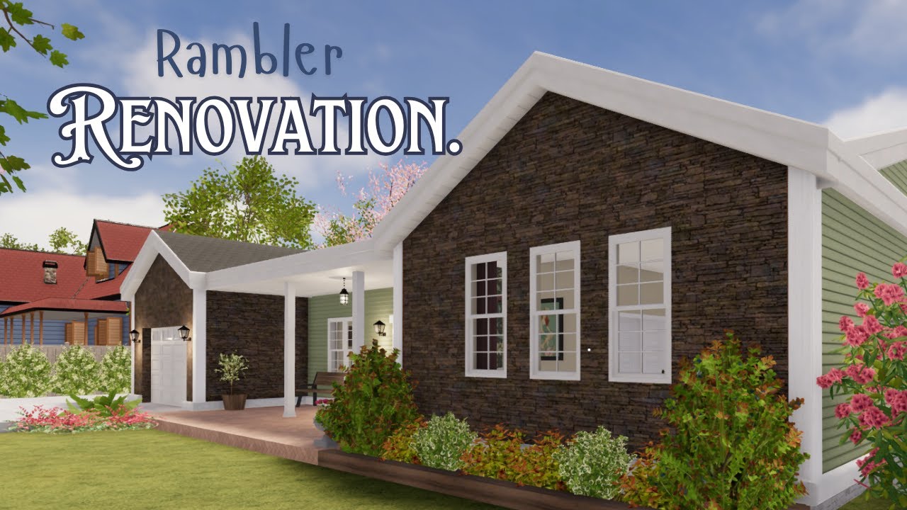 Rambler Renovation by taasia1 | House Flipper 2 [no talking, no music, regular speed]