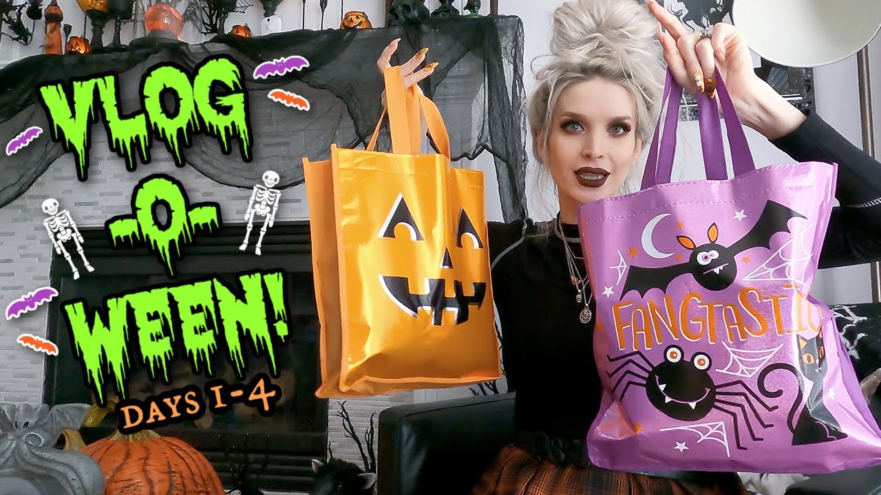 VLOG-O-WEEN 2022!! Days 1-4!!!