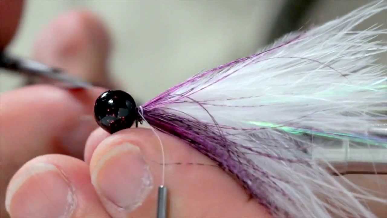 Rick Whorwood ties a Steelhead Marabou Jig