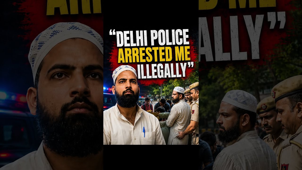CJP Protest | Junaid Speaks On His Arrest | BJP | Delhi Police