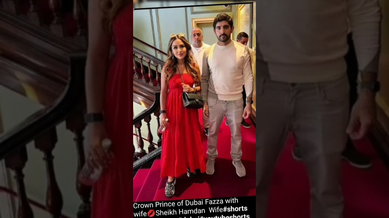 Sheikh Hamdan His wife 😍😂#sheikhhamdan #arabroyalfamily #viralshot#