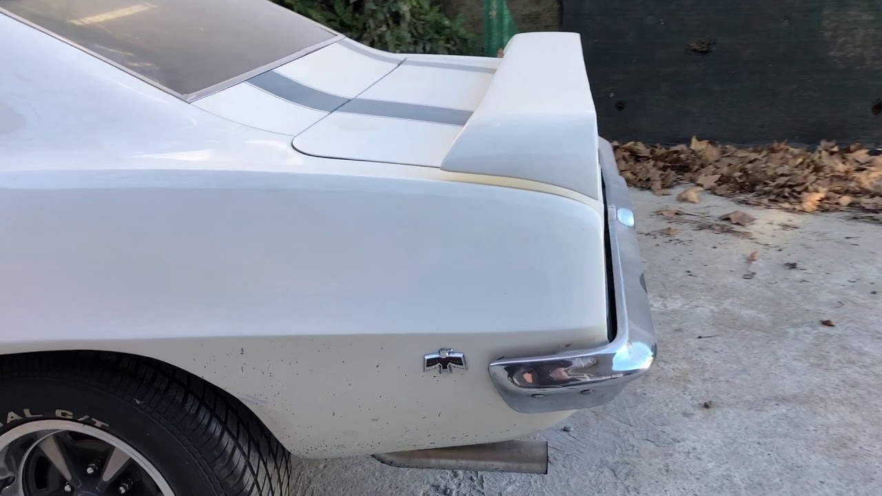 1969 pontiac firebird 350ci exhaust flowmaster