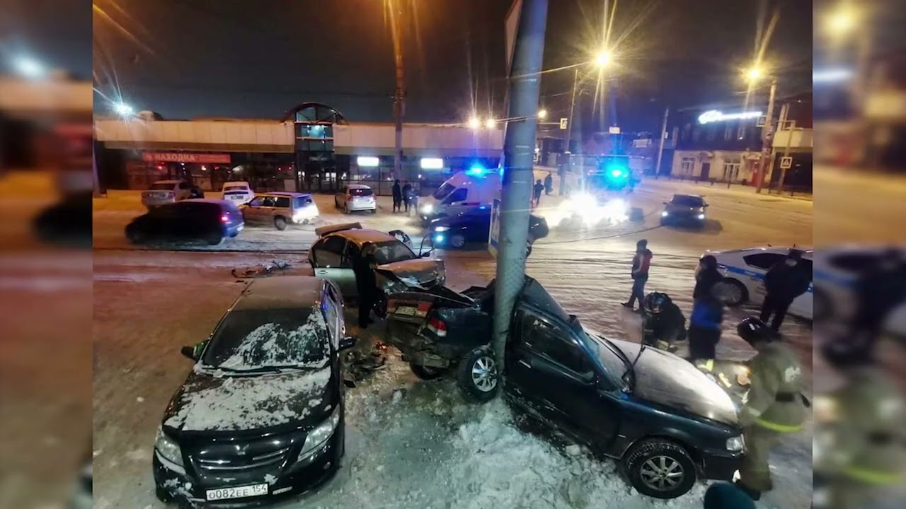 В Иркутске произошло ДТП с участием 4 автомобилей