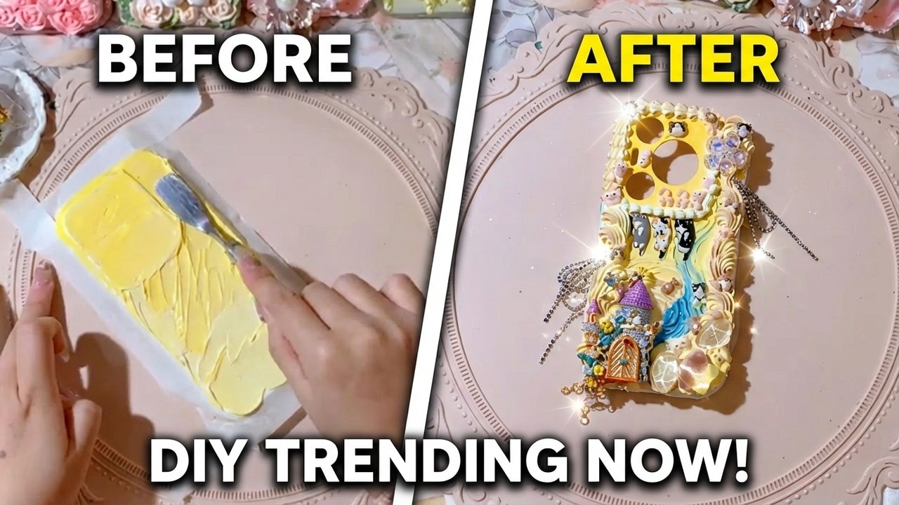 DIY Phone Cases You've Never Seen Before With This Technique!