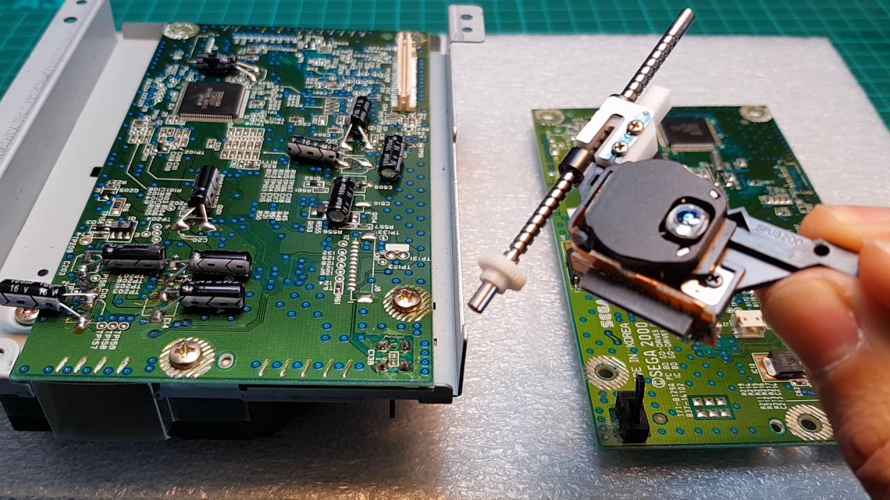 [Dreamcast] Les PCBs GDROM et les Lentilles Dreamcast