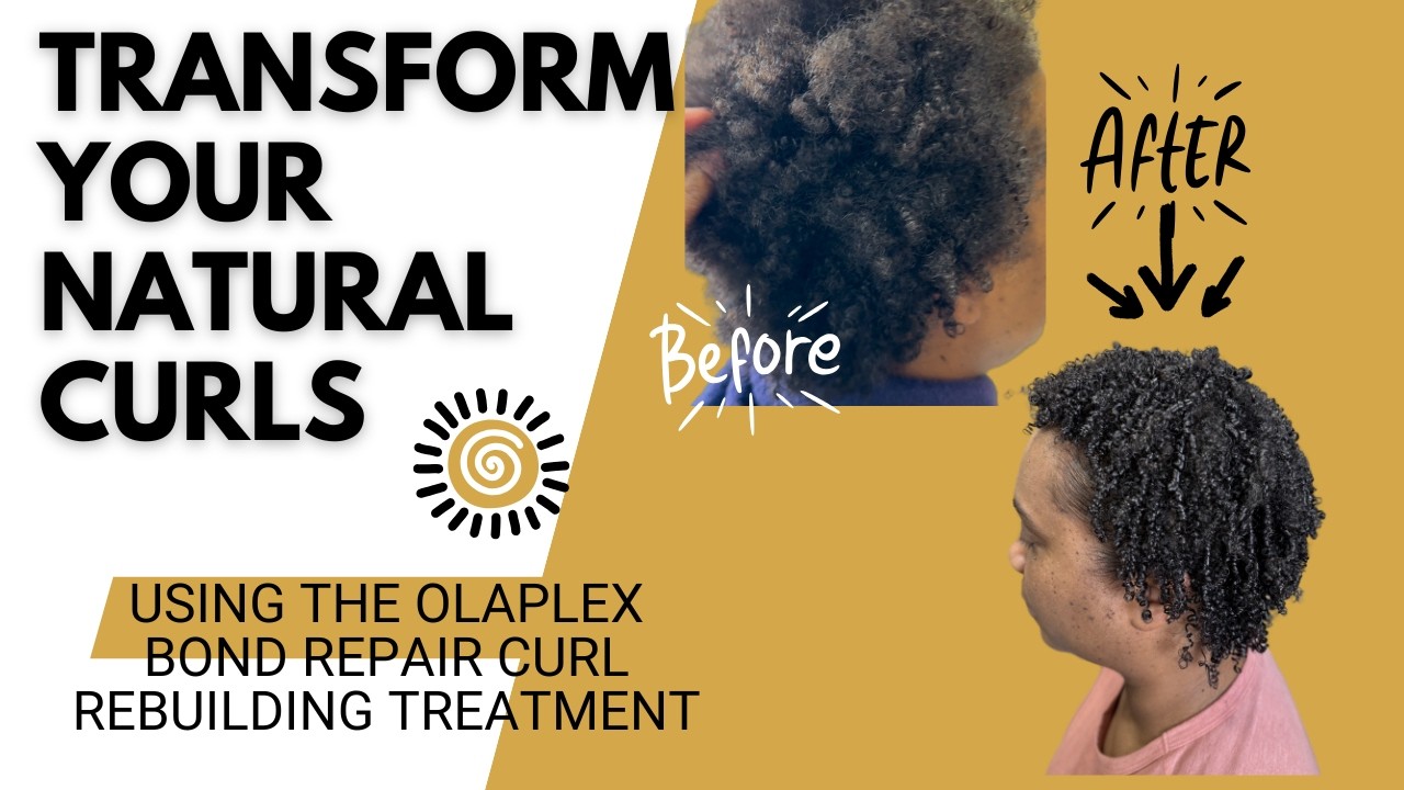 Transform Your Natural Curls with the Olaplex Bond Repair Curl Rebuilding Treatment!