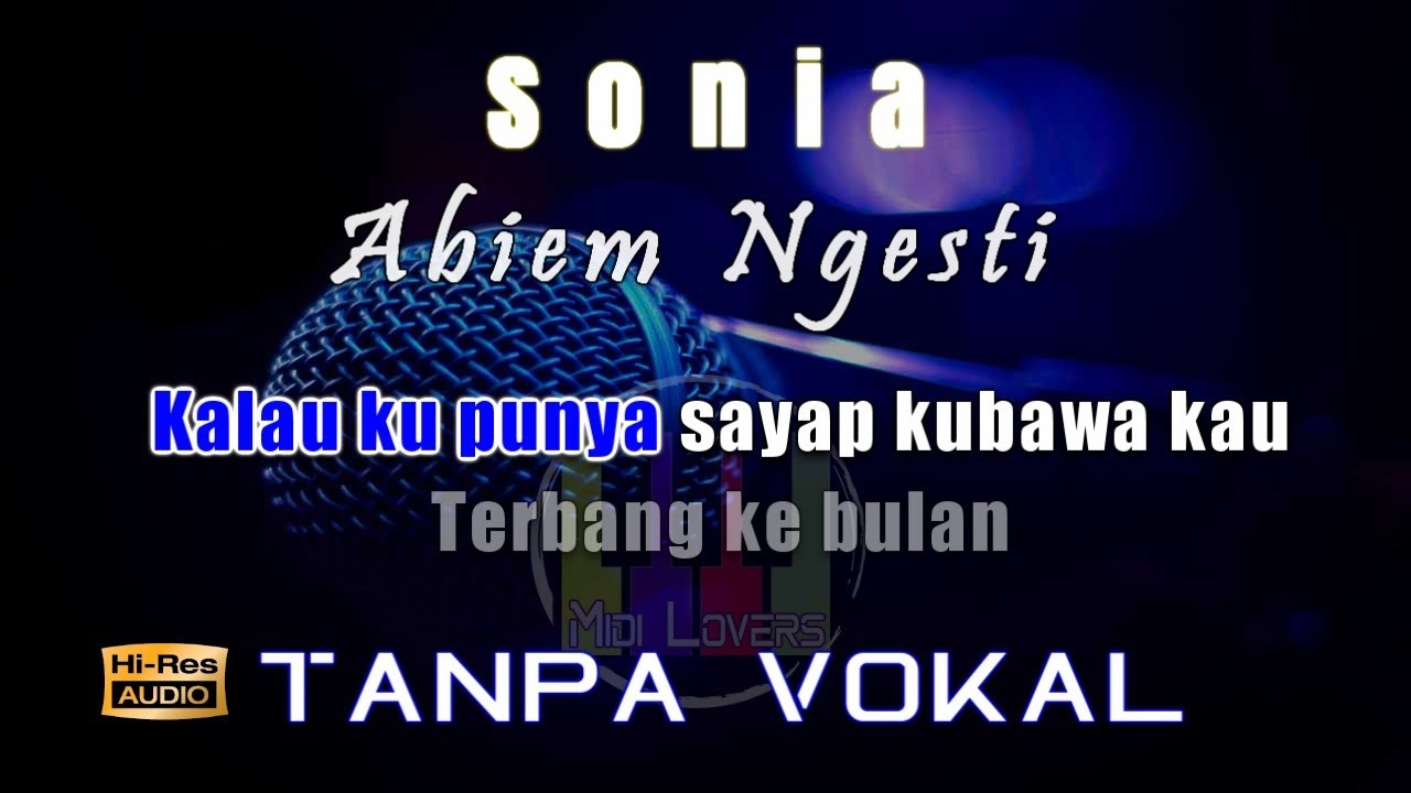 Karaoke Sonia - Abiem Ngesti (Tanpa Vokal)