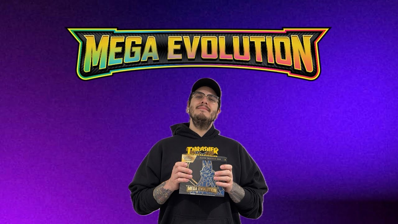 We got our hands on a Mega Evolution ETB!!! 
