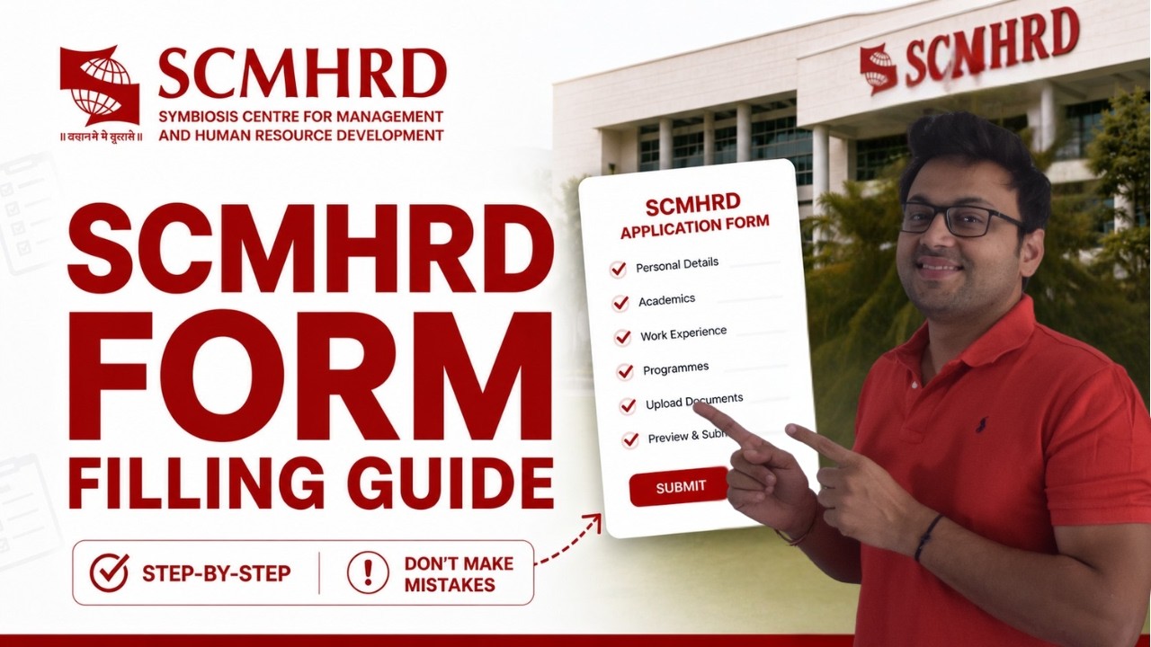 SCMHRD Form Filling Guide | Must Watch before form filling | How to answer | Key Points to remember