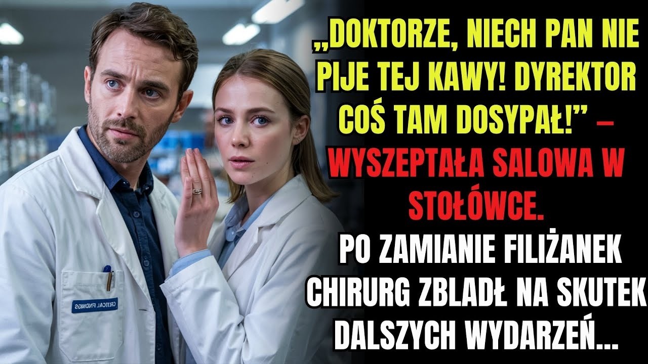 &bdquo;Doktorze, niech pan nie pije tej kawy! Ordynator coś tam dosypał!&rdquo; &mdash; wyszeptała salowa w stoł&oacute;wce