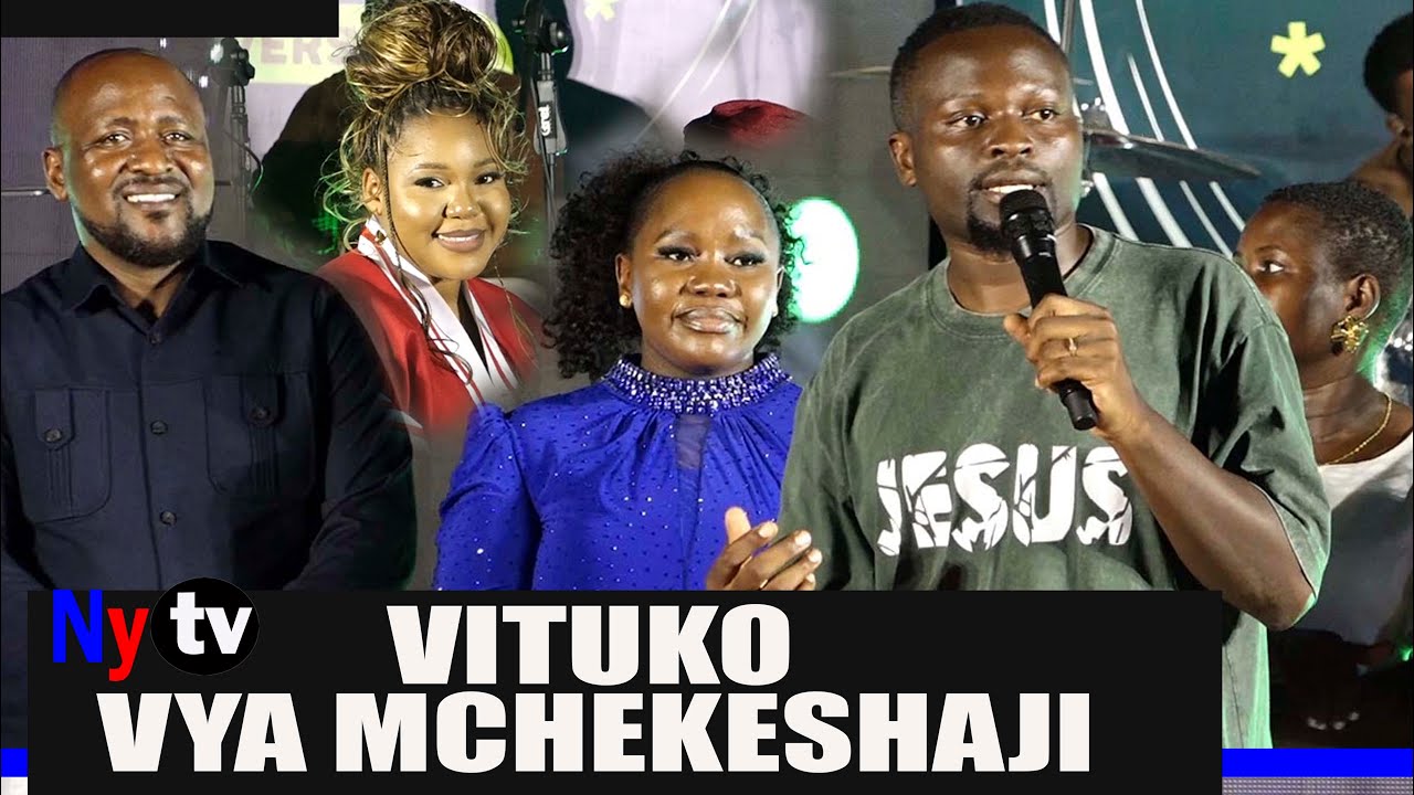TAZAMA VITUKO VYA MCHEKESHAJI MAARUFU ELIUDI WAKATI AKIMTAMBULISHA MKE WAKE