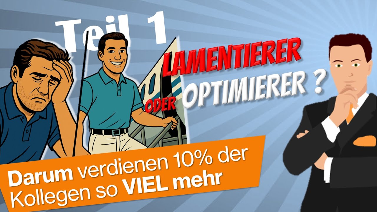 Lamentieren und verlieren? Nimm‘ DIE 4, bevor Dich die Top 10 % der Kollegen vollständig abhängen 1