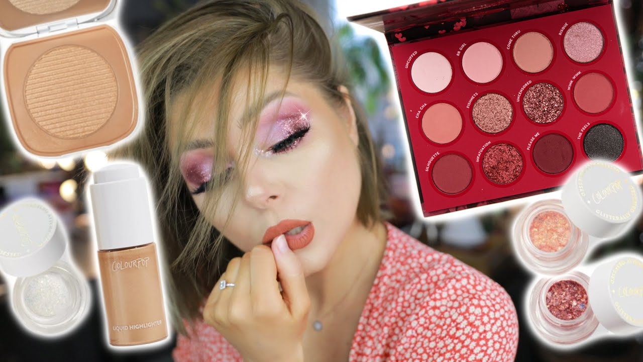 Forcing Myself To Do Less! | Colourpop All That GRWM