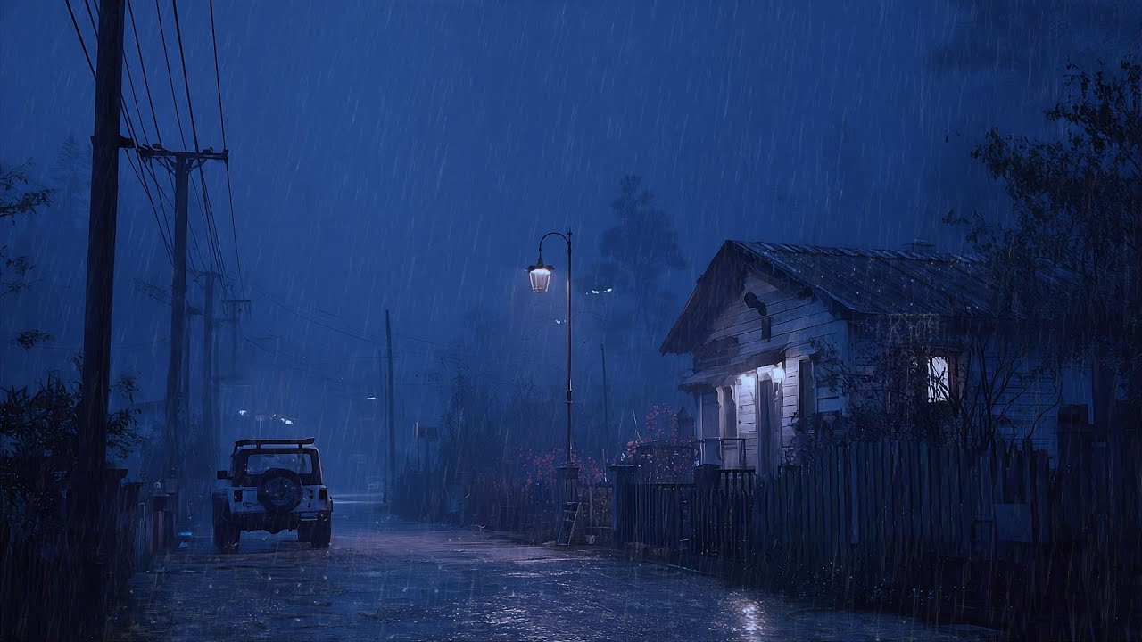Peaceful Rain Ambience - Better Sleep Tonight - Anxiety Relief