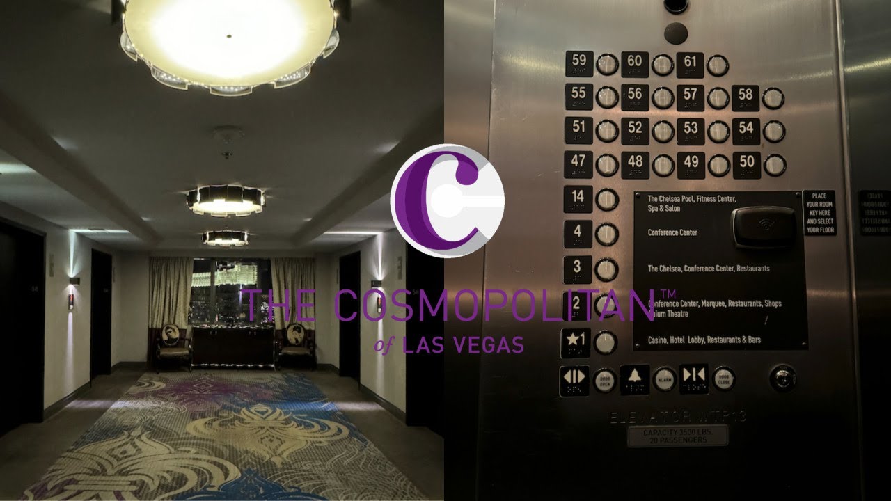 INSANE ThyssenKrupp High-Rise Traction Elevators - The Cosmopolitan Chelsea Tower in Las Vegas, NV