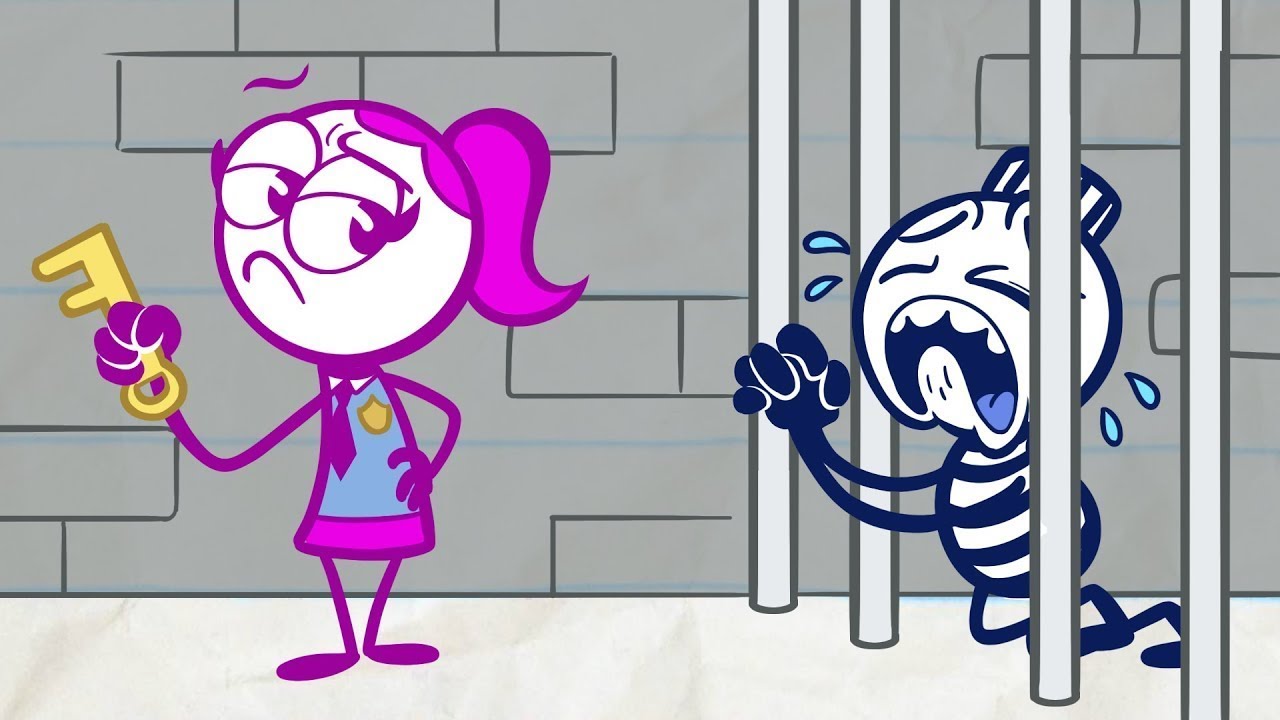 🔴 Jail Mouse Rock | Pencilmation Live! Adventures of Pencilmate and Friends