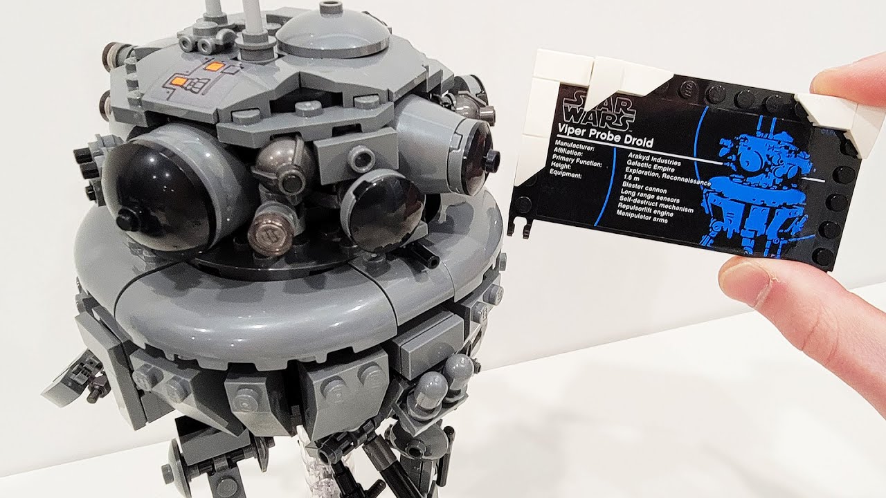LEGO Star Wars Imperial Probe Droid Review