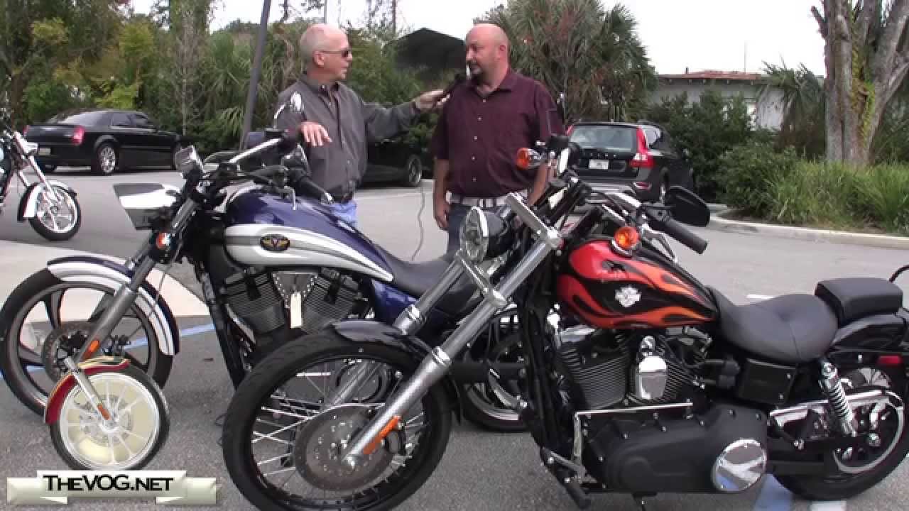 Victory Vegas vs. Harley-Davidson Dyna Wide Glide Motorcycle Comparison