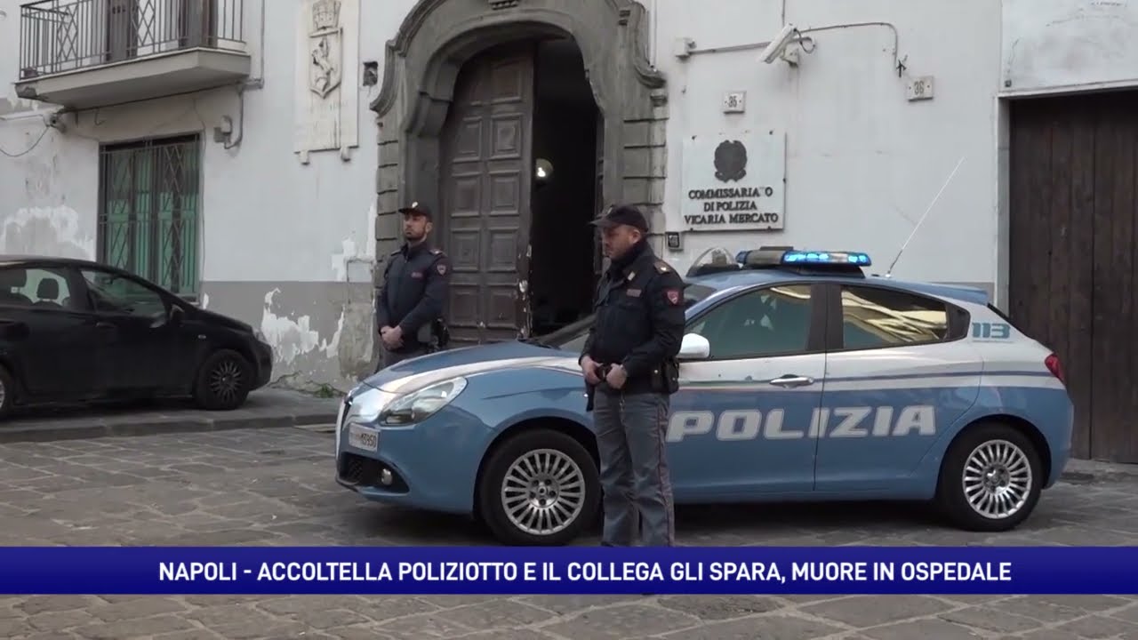 Accoltella un poliziotto, un altro agente spara e lo uccide