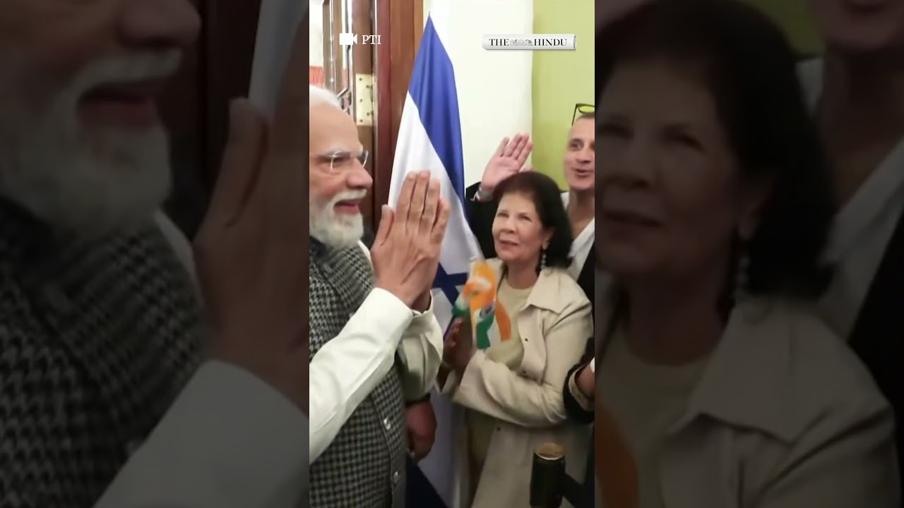PM Modi receives warm reception from Indian community in Tel Aviv during Israel visit
